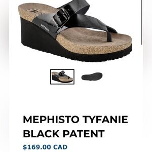 NW Mephisto Wedge sandal